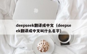 deepseek翻译成中文(deepseek翻译成中文叫什么名字)