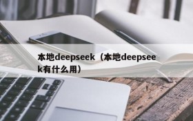 本地deepseek（本地deepseek有什么用）