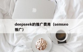 deepseek的推广费用（semseo推广）