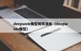 deepseek模型如何清除（deepwide模型）