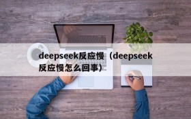 deepseek反应慢（deepseek反应慢怎么回事）