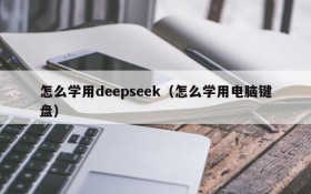 怎么学用deepseek(怎么学用电脑键盘)