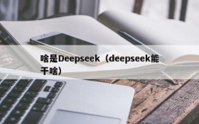 啥是Deepseek（deepseek能干啥）