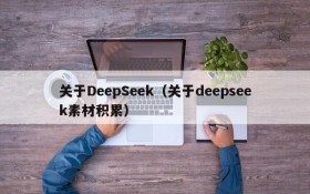 关于DeepSeek（关于deepseek素材积累）