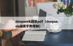 deepseek阅读pdf（deepseek阅读字数限制）