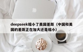 deepseek缩小了美国差距(中国和美国的差距正在加大还是缩小)