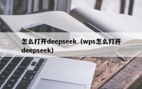 怎么打开deepseek（wps怎么打开deepseek）