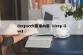 deepseek直播内容（deep live）