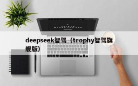deepseek智驾(trophy智驾旗舰版)