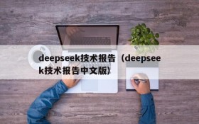 deepseek技术报告（deepseek技术报告中文版）