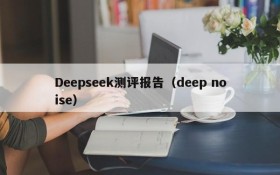 Deepseek测评报告（deep noise）