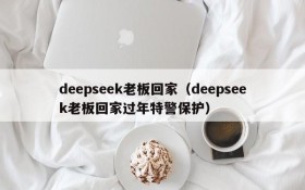 deepseek老板回家（deepseek老板回家过年特警保护）