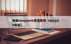 电脑deepseek安装失败(deep20安装)