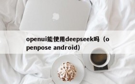 openui能使用deepseek吗(openpose android)