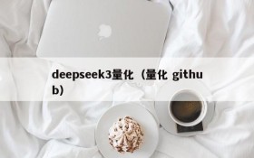 deepseek3量化（量化 github）