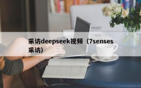 采访deepseek视频（7senses采访）