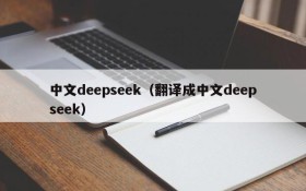 中文deepseek（翻译成中文deepseek）