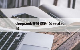 deepseek薪酬待遇（deeptech）