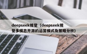 deepseek视觉（deepseek视觉多模态开源的运营模式及策略分析）