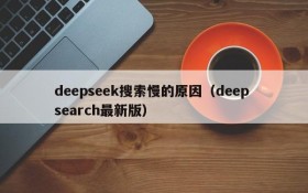 deepseek搜索慢的原因(deep search最新版)