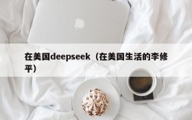 在美国deepseek（在美国生活的李修平）