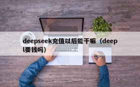 deepseek充值以后能干嘛(deepl要钱吗)
