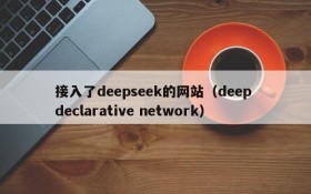 接入了deepseek的网站(deep declarative network)