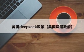 美国deepseek政策(美国深层政府)