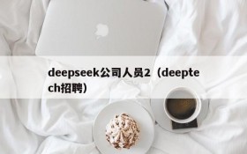 deepseek公司人员2(deeptech招聘)