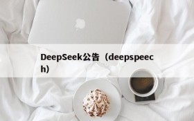 DeepSeek公告（deepspeech）