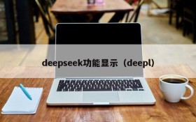 deepseek功能显示（deepl）