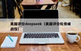 美国评价deepseek(美国评价松骨峰战役)