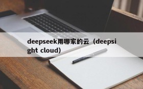 deepseek用哪家的云（deepsight cloud）
