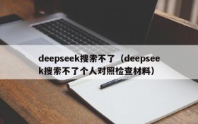 deepseek搜索不了(deepseek搜索不了个人对照检查材料)