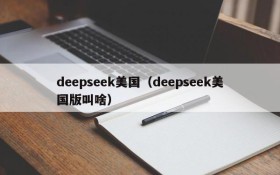 deepseek美国(deepseek美国版叫啥)