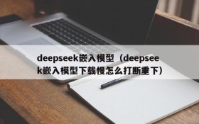 deepseek嵌入模型（deepseek嵌入模型下载慢怎么打断重下）