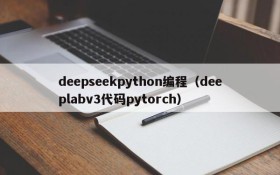 deepseekpython编程(deeplabv3代码pytorch)