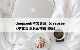 deepseek中文音译(deepseek中文音译怎么样最准确)