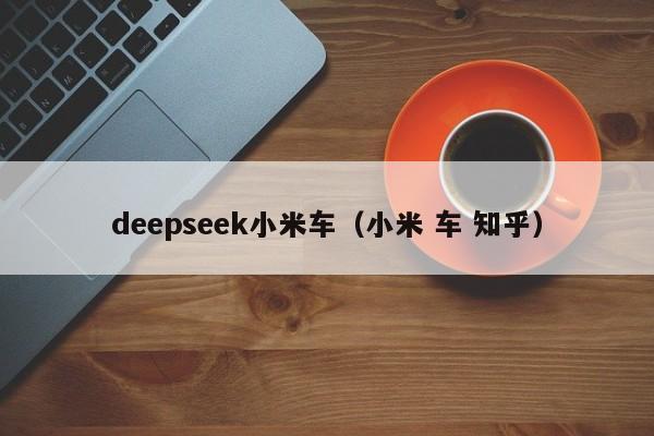 deepseek小米车（小米 车 知乎）