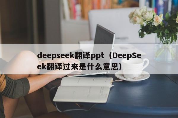 deepseek翻译ppt（DeepSeek翻译过来是什么意思）