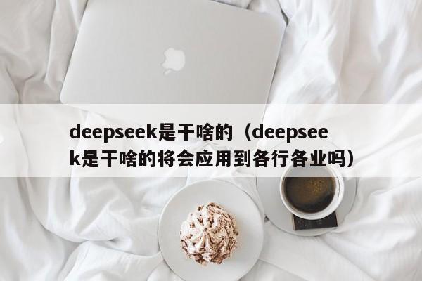 deepseek是干啥的（deepseek是干啥的将会应用到各行各业吗）