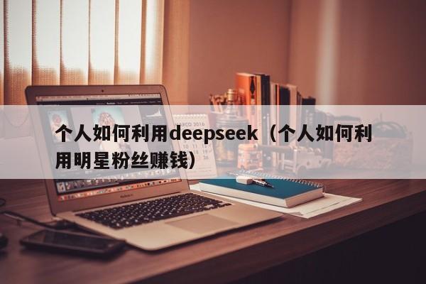 个人如何利用deepseek（个人如何利用明星粉丝赚钱）