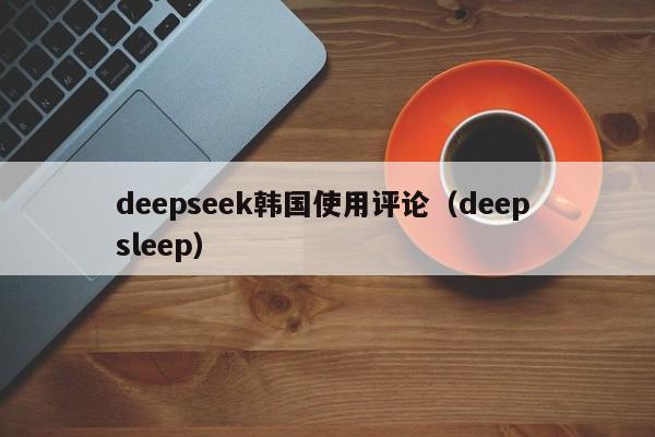 deepseek韩国使用评论（deep sleep）