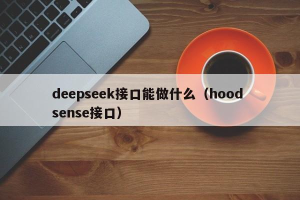deepseek接口能做什么（hood sense接口）