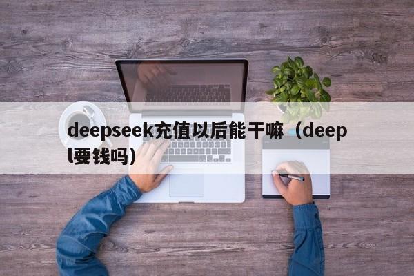 deepseek充值以后能干嘛（deepl要钱吗）