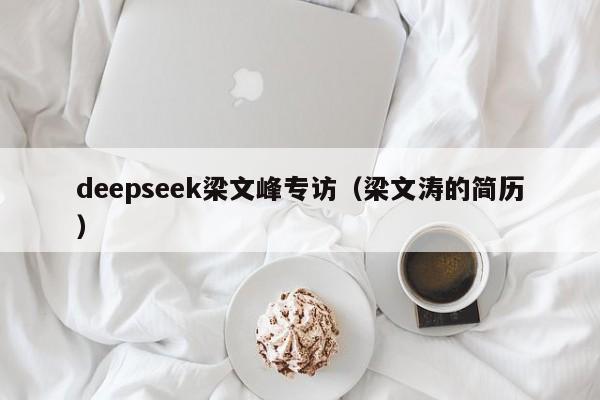 deepseek梁文峰专访（梁文涛的简历）